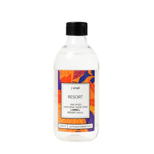 מילוי אולטרסוניק למכשיר J-SMELL בריח ריזורט RESORT מכיל 330 מ״ל