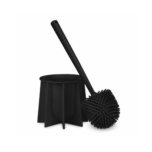 מברשת אסלה אנטי-בקטריאלית שחורה טירולר TYROLER