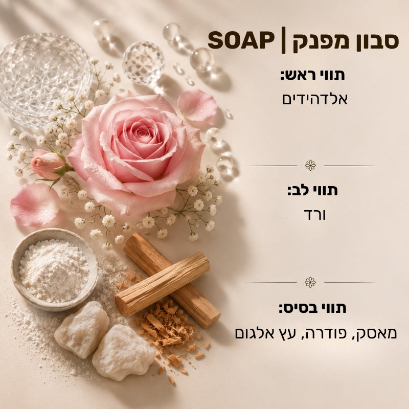 מארז בריח סבון מפנק SOAP