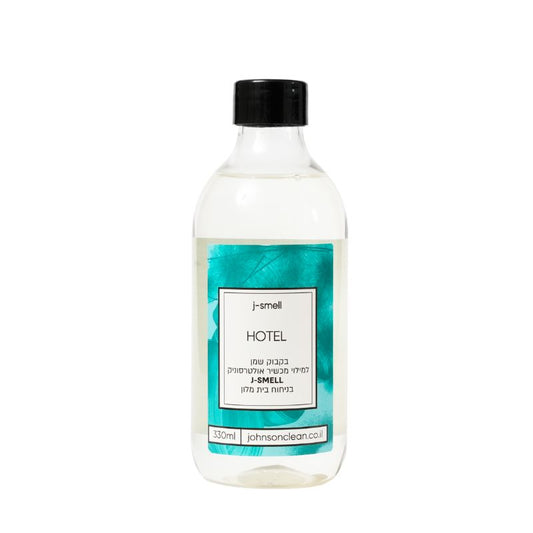 מילוי אולטרסוניק למכשיר J-SMELL בריח בית מלון HOTEL מכיל 330 מ״ל