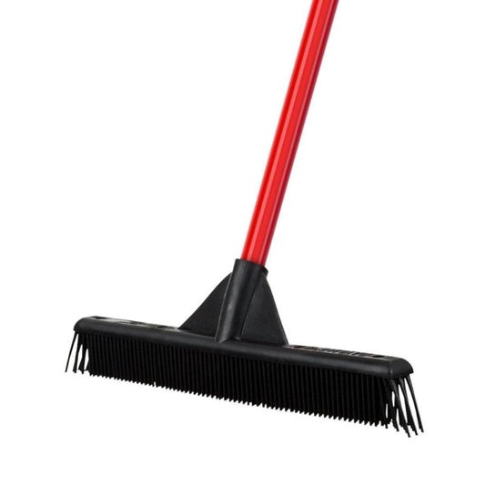 מטאטא גומי צר 42 ס"מ + מקל טירולר TYROLER