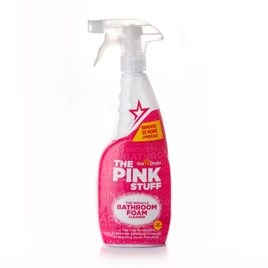 קצף ניקוי לחדרי אמבטיה THE PINK STUFF