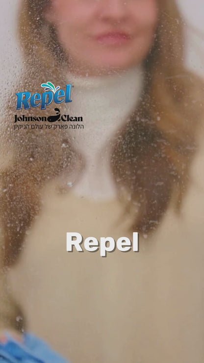 Repel – תרסיס מקצועי לניקוי והגנת ננו על משטחים