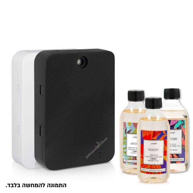 מפיץ ריח J-SMELL + מילוי אולטרסוניק אחד לבחירה 330 מ"ל