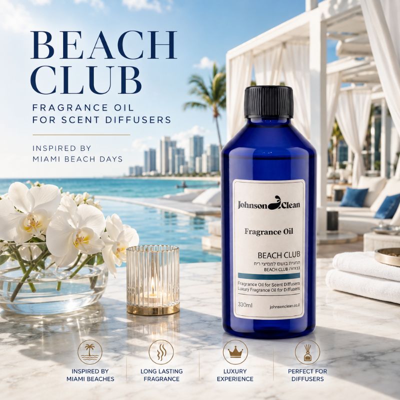 מילוי למפיץ ריח על בסיס שמן בריח BEACH CLUB