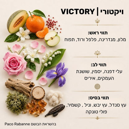 מילוי למפיץ ריח על בסיס שמן בריח ויקטורי VICTORY