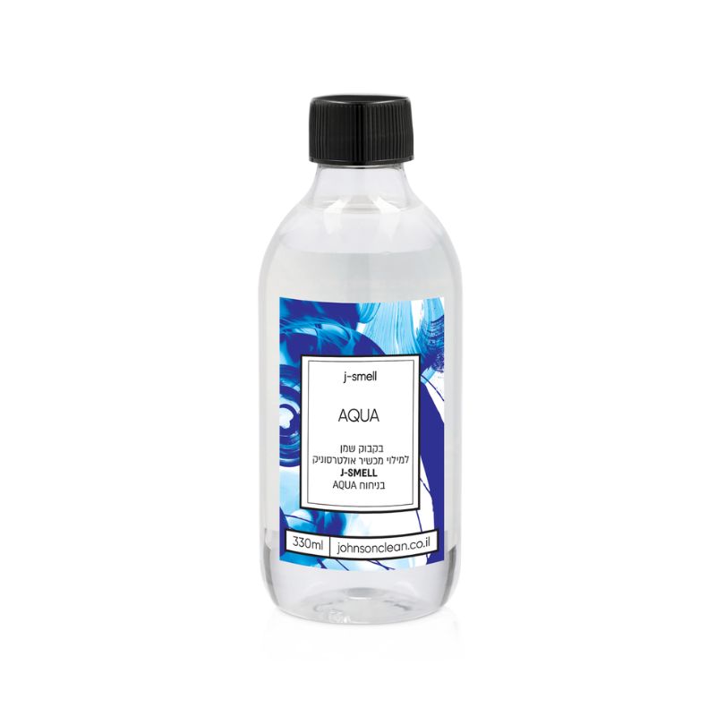מילוי אולטרסוניק למכשיר J-SMELL בניחוח AQUA מכיל 330 מ״ל