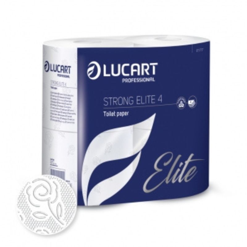 נייר טואלט 4 שכבות Lucart Elite פרימיום