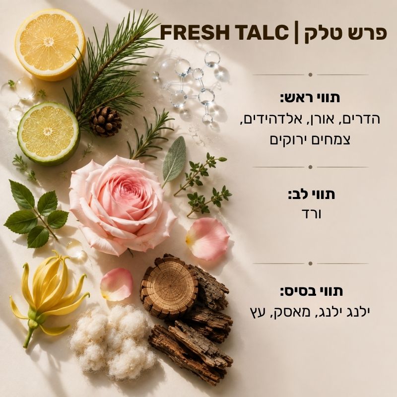 ג'ל כביסה בריח FRESH TALC