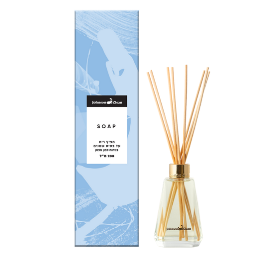 מפיץ ריח פרימיום 200 מ"ל בריח סבון מפנק SOAP