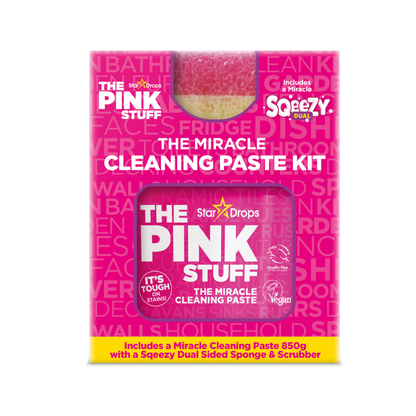 מארז משחת הפלא + סקרייב THE PINK STUFF