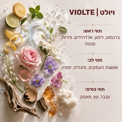 VIOLET  מרכך כביסה בוסטר בריח