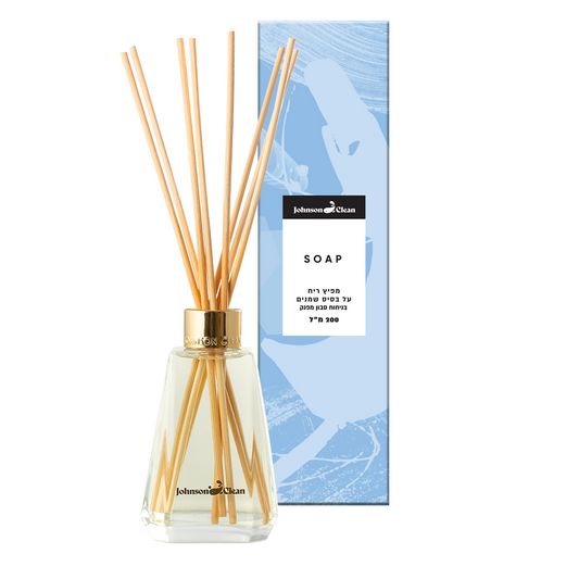 מפיץ ריח פרימיום 200 מ"ל בריח סבון מפנק SOAP