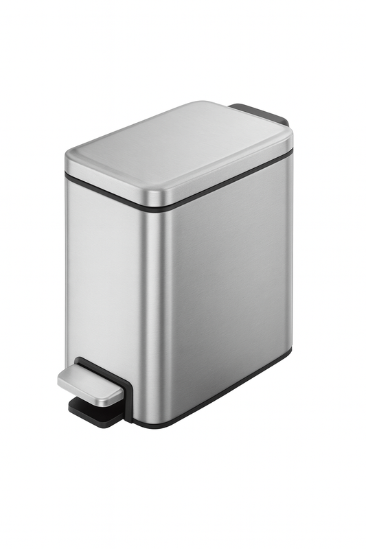 פח פרמיום מלבני נירוסטה מוברשת - 5 ליטר