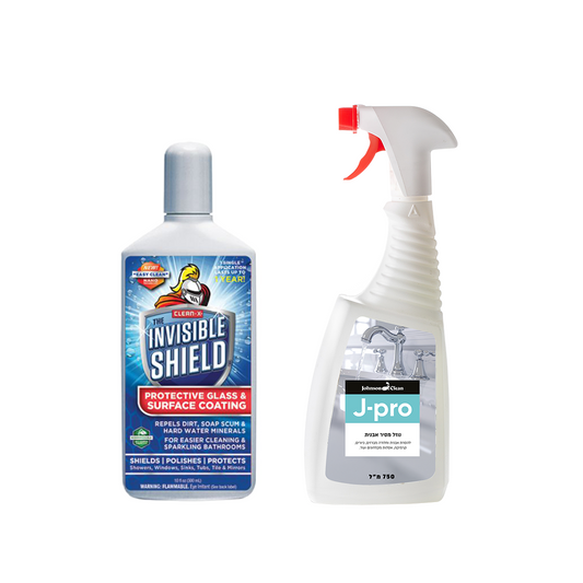 נוזל לציפוי והגנת ננו + מסיר אבנית