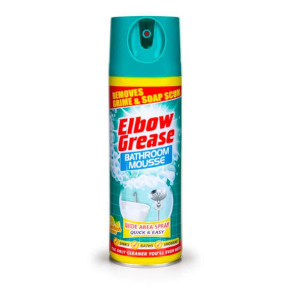 ספריי קצף לניקוי חדרי אמבטיה ELBOW GREASE