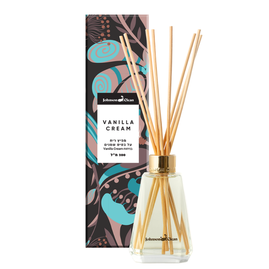מפיץ ריח פרימיום 200 מ"ל בריח וונילה VANILLA CREAM