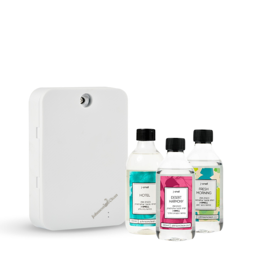 מפיץ ריח J-SMELL + מילוי אולטרסוניק אחד לבחירה 330 מ"ל